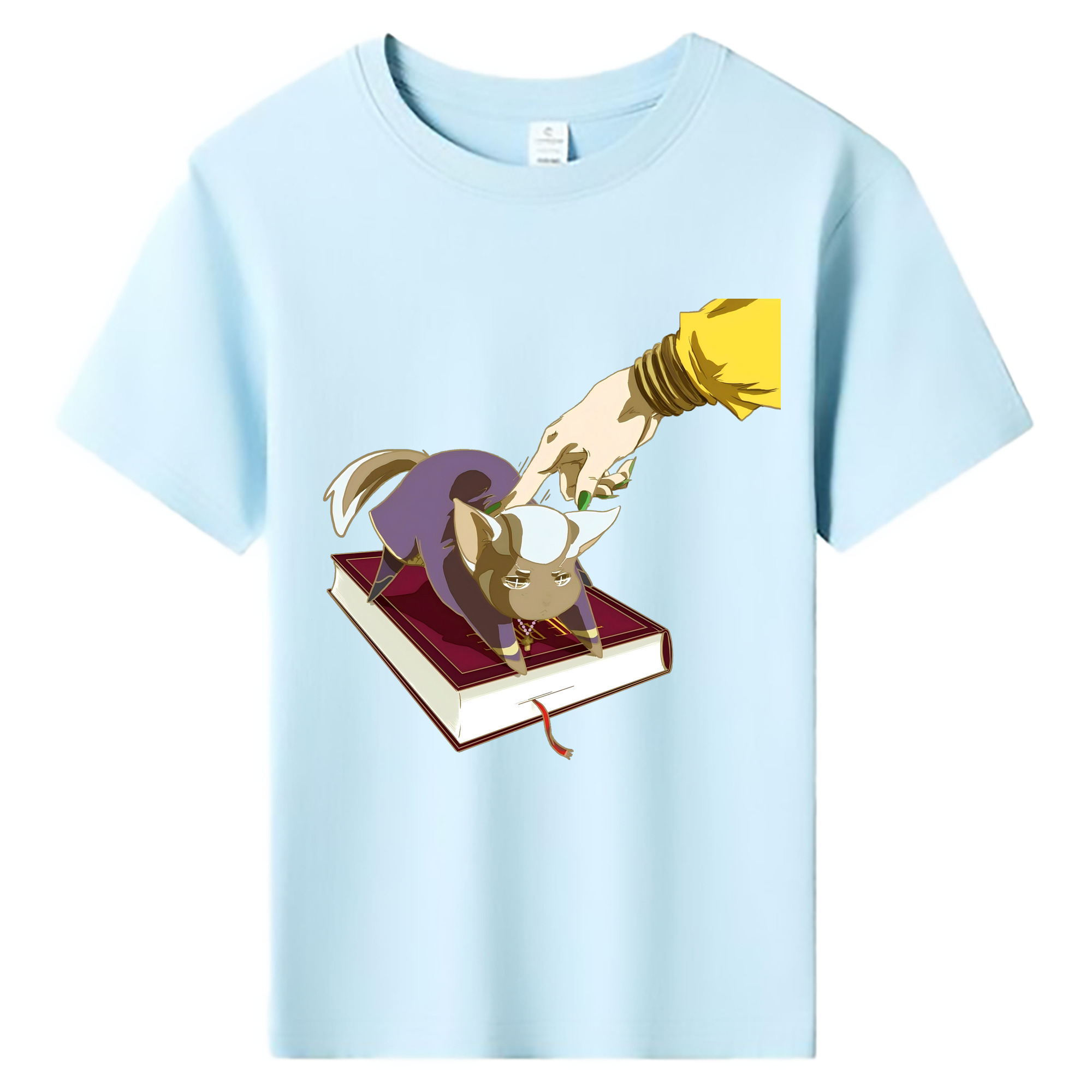 （画像用） ジョジョの奇妙な冒険 JoJo's Bizarre Adventure 綿100％キッズTシャツ（フロントプリント）